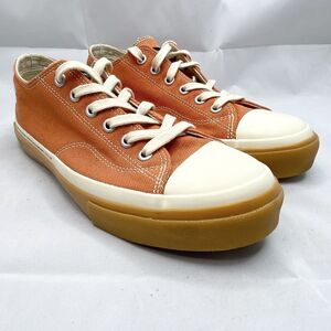 Covernat Authentic Men’s Shoes 8 Orange Casual Canvas Sneakers Lace Up Walkwear